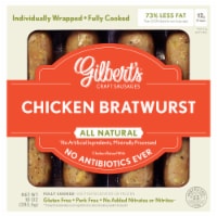 Gilbert's Craft Sausages Chicken Bratwurst with Sauteed Onions