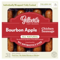 Gilbert's All Natural Bourbon Apple Chicken Sausage