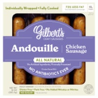 Gilbert's Craft Sausages Smoked Andouille Chicken Sausage Perspective: Main