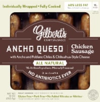 Gilbert's Craft Sausages® Cooked Ancho Queso Chicken Sausage Links