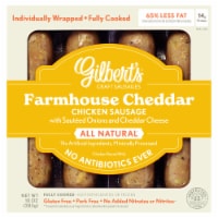 Gilbert's Craft Sausages® Farmhouse Cheddar Chicken Sausage Perspective: Main