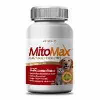 Mitomax-Premium Plant Based Probiotics For Dogs And Cats, 40 Capsules