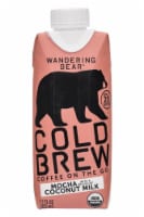 Wandering Bear Organic Mocha Cold Brew Coffee With Coconut Milk Perspective: Main