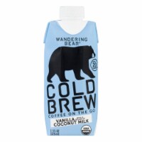 Wandering Bear Organic Vanilla Cold Brew Coffee With Coconut Milk Perspective: Main