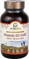 NutriGold Vitamin D3 Gold Softgels  5000IU