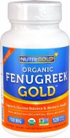 NutriGold Organic Fenugreek Gold Veggie Capsules 750mg