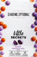 Little Secrets Dark Chocolate Pieces Perspective: Main