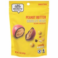 Little Secrets® Dark Chocolate Peanut Butter Candies Perspective: Main