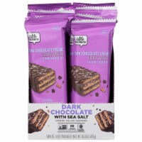 Little Secrets® Dark Chocolate Sea Salt Crispy Wafers Perspective: Main