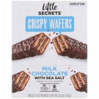 Little Secrets® Milk Chocolate With Sea Salt Crispy Wafers Perspective: Main