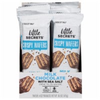 Little Secrets® Milk Chocolate Sea Salt Crispy Wafers Perspective: Main