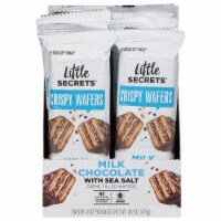 Little Secrets® Milk Chocolate Sea Salt Crispy Wafers Perspective: Main