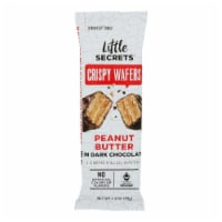 Little Secrets Peanut Butter In Dark Chocolate Snack Size Crispy Wafers