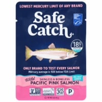 Safe Catch® Wild Pacific Pink Salmon - No Salt Added Perspective: Main