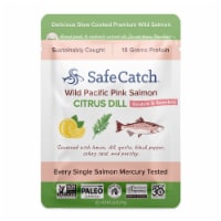 Safe Catch Wild Pacific Pink Salmon Citrus Dill Pouch