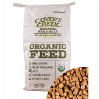 Coyote Creek Organic Feed Mill 220935 50 lbs Organic Egg Layer Crumble