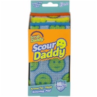 Scrub Daddy Scour Daddy Steel Scouring Pad, 2 pk - Fred Meyer