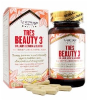 Reserveage Nutrition Tres Beauty 3 Collagen Keratin & Elastin Capsules