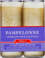 Pampelonne French 75 Sparkling Wine Cocktail 4 Cans Perspective: Main