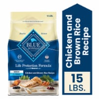 Blue Buffalo Life Protection Formula Natural Chicken and Brown Rice Senior Dry Dog Food