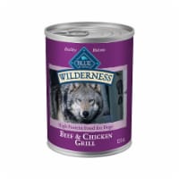 Blue Wilderness High Protein Beef & Chicken Grill Natural Adult Wet Dog Food