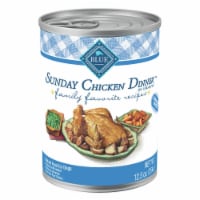Blue Buffalo Family Favorites Adult Wet Dog Food Sunday Chicken Dinner Perspective: Main