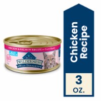 Blue Buffalo Wilderness High-Protein Grain-Free Adult Cat Food Morsels Chicken & Salmon Perspective: Main