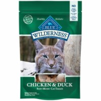 Blue Buffalo BB00831 Wilderness Chicken & Duck Soft-Moist Cat Treat- 0.13 lbs.
