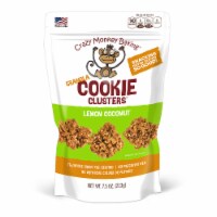 Crazy Monkey Baking Lemon Coconut Granola Cookie Clusters