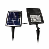 Gama Sonic Solar Flood Light with Bright White LEDs