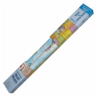 Round World Products RWPHMB02PK Hemispheres Laminated Map Us And
