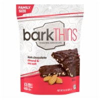 barkThins Dark Chocolate Almond & Sea Salt Snacking Chocolate Family Size