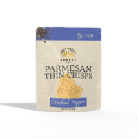 Joyfull Bakery Cracked Pepper Parmesan Thin Crisps Perspective: Main