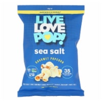 Live Love Pop Sea Salt Gourmet Popcorn Perspective: Main