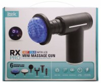 iTek Sweat Proof Lightweight Rechargable Mini Hot & Cold Massage Gun Perspective: Main