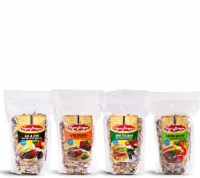 Vegan Burger 4-Pack - Veggie Six, B.B. & Ohh!, Vege Caliente, & Viva Italiano