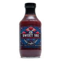 Plowboys Barbeque Sweet 180 BBQ Sauce 21 oz. Bottle Rich Sweet Sassy Flavor