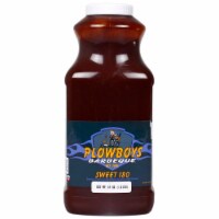 Plowboys Barbeque Sweet 180 BBQ Sauce or Marinade 1/2 Gallon Sweet Mild Flavor