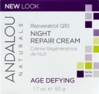 Andalou Naturals Age Defying Resveratrol Q10 Age Defying Night Repair Cream