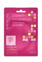 Andalou Naturals 1000 Roses Soothing Instant Hydration Hydro Serum Facial Mask