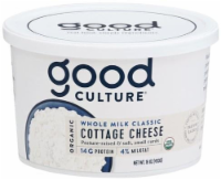 Good Culture Organic Whole Milk Cottage Cheese