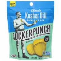 Suckerpunch Snappy Classic Dill Pickle Chips Snack Pouch