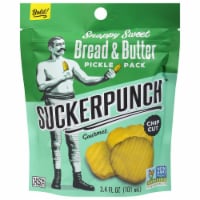 Suckerpunch™ Snappy Sweet Bread & Butter Pickle Chips Snack Pouch Perspective: Main