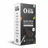 The Only Bean 368441 8 oz Black Bean Fettuccine Pasta - Pack of 6