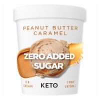 Keto Pint Peanut Butter Ice Cream Perspective: Main