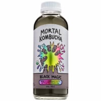 Mortal Kombucha Black Magic Maple Lemonade with Activated Charcoal Kombucha Perspective: Main