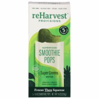 reHarvest® Provisions Super Greens Detox Smoothie Pops
