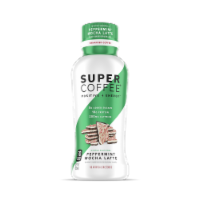 Super Coffee® Peppermint Mocha Latte Protein Enhanced Coffee Perspective: Main