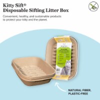 Kitty Sift Eco-Friendly Disposable Sifting Litter Box Kit Large