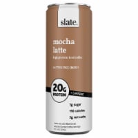 Slate Mocha Latte High Protein Energy Iced Coffee